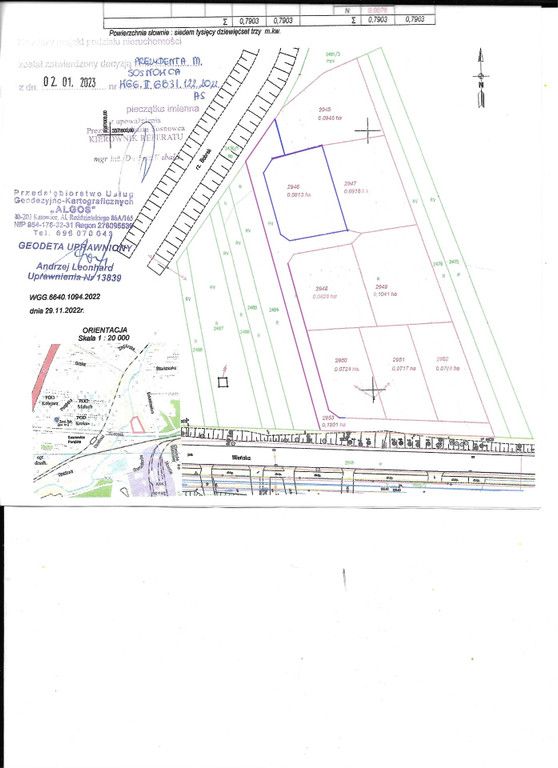 Działka budowlana Sosnowiec Porąbka
