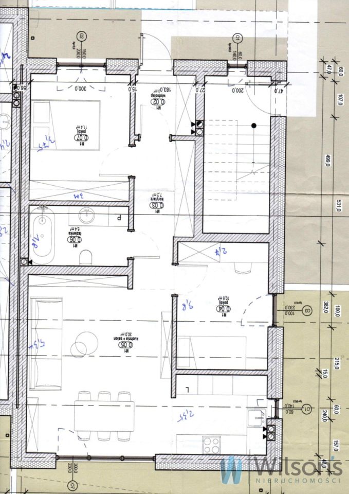 Mieszkanie 3-pokojowe Marki, ul. Grażyny. Zdjęcie 11