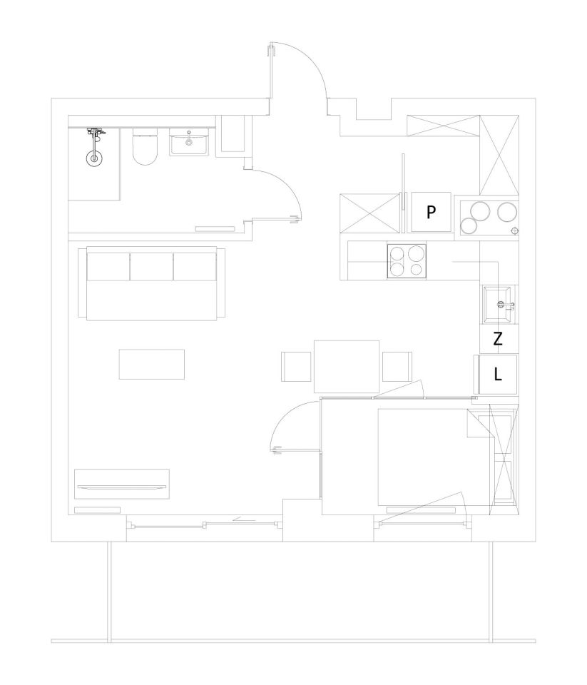 Mieszkanie 2-pokojowe Warszawa Mokotów, ul. Aleja Polski Walczącej. Zdjęcie 5