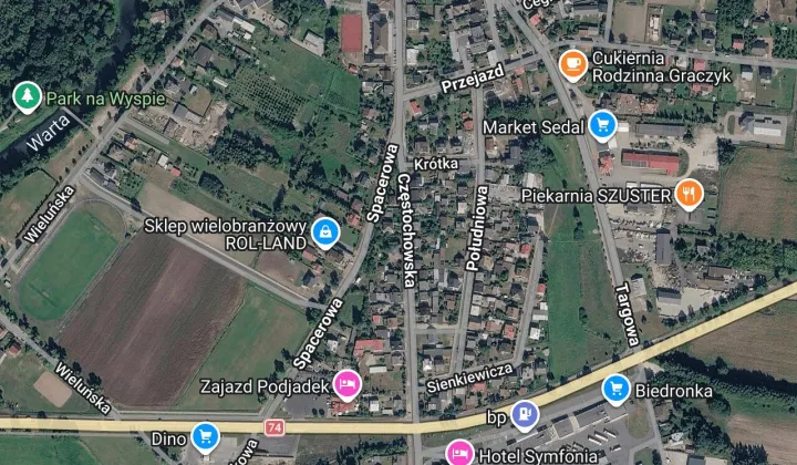Garaż/miejsce parkingowe Osjaków, ul. Częstochowska
