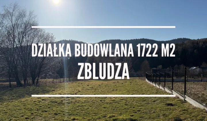 Działka budowlana Zbludza