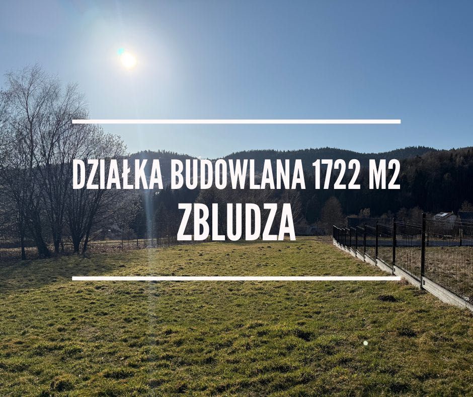 Działka budowlana Zbludza. Zdjęcie 1