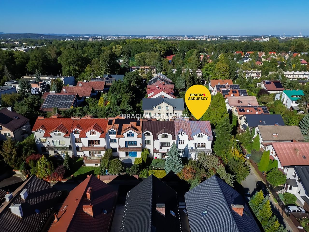 dom szeregowy, 7 pokoi Kraków Kliny, ul. Chojnicka. Zdjęcie 2