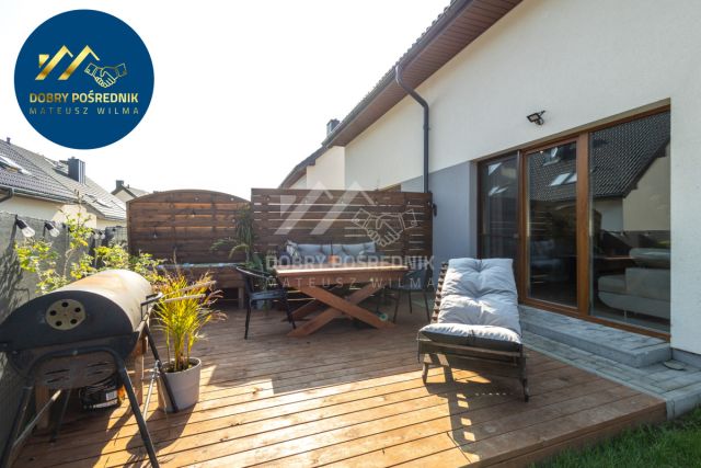 bliźniak, 3 pokoje Trąbki Wielkie, ul. Borowikowa. Zdjęcie 17