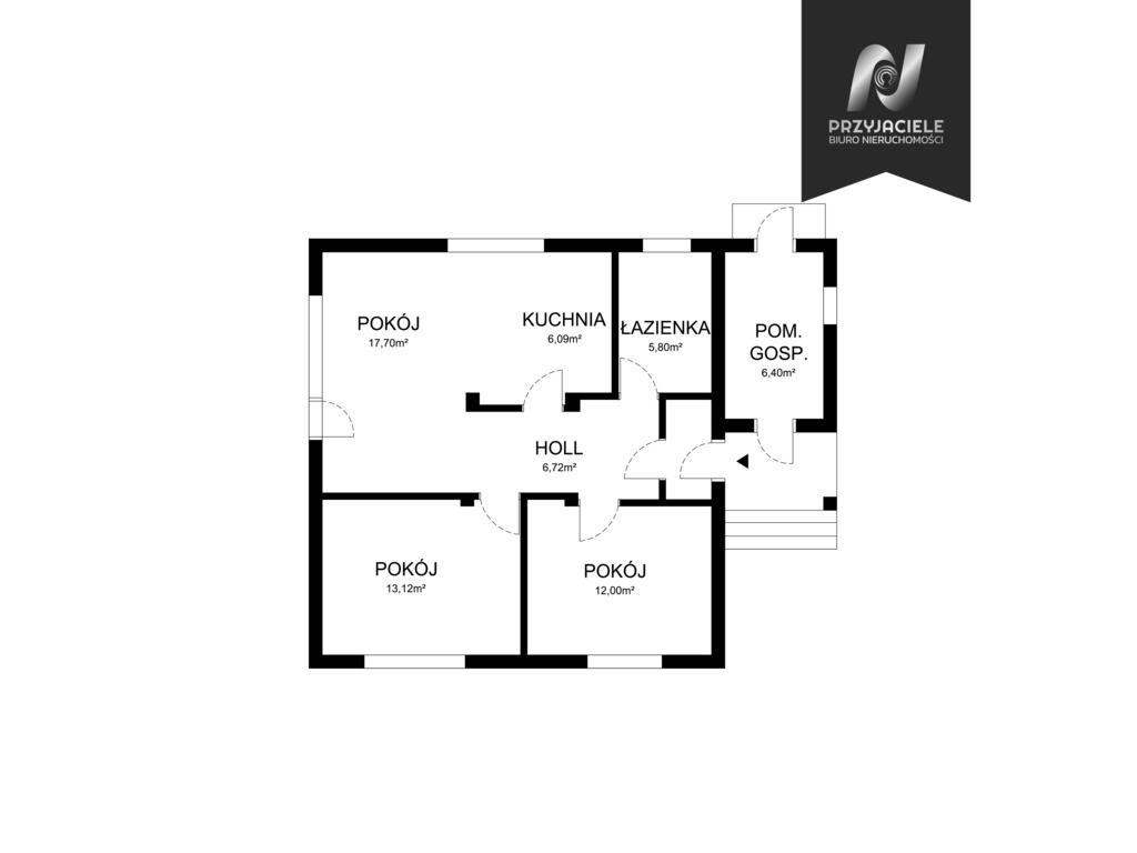 dom wolnostojący, 3 pokoje Kowale, ul. Kwiatowa. Zdjęcie 25