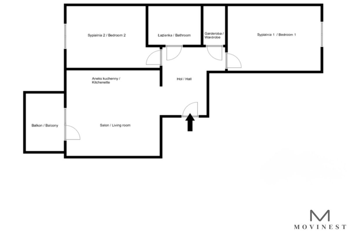Mieszkanie 3-pokojowe Poznań Jeżyce, ul. Kościelna. Zdjęcie 13