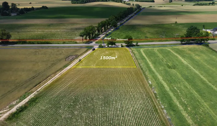 Działka budowlana Regimin, ul. Adama Rzewuskiego