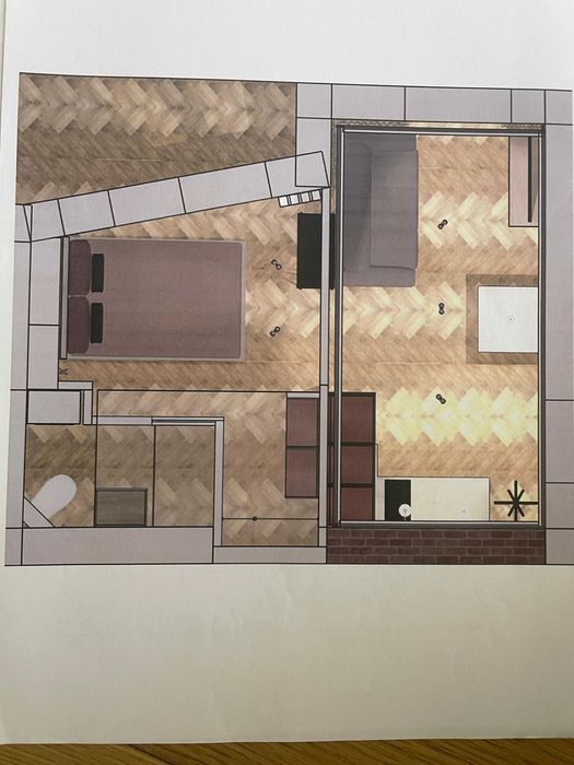 Mieszkanie 2-pokojowe Łódź Śródmieście, ul. Wólczańska. Zdjęcie 2