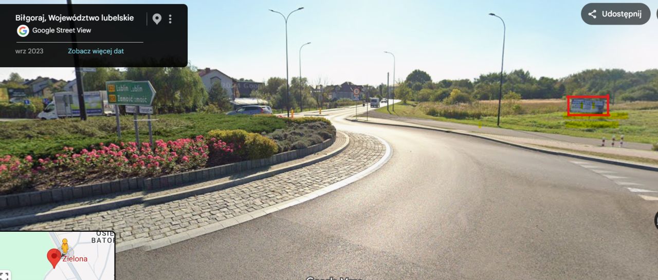 Działka rolno-budowlana Biłgoraj, ul. Zielona. Zdjęcie 2