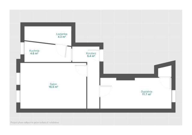 Mieszkanie 2-pokojowe Poznań Zawady, rynek Śródecki. Zdjęcie 16