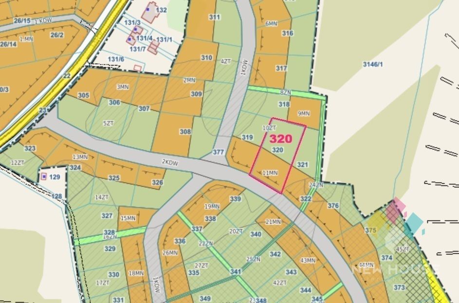 Działka budowlana Zalbki. Zdjęcie 2