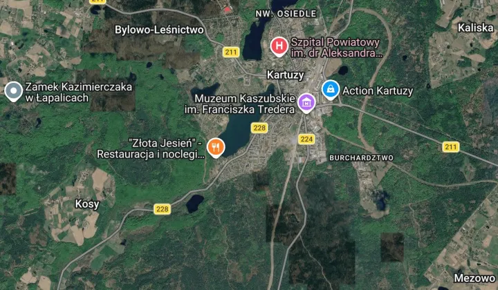 Mieszkanie 2-pokojowe Kartuzy, ul. Zamkowa