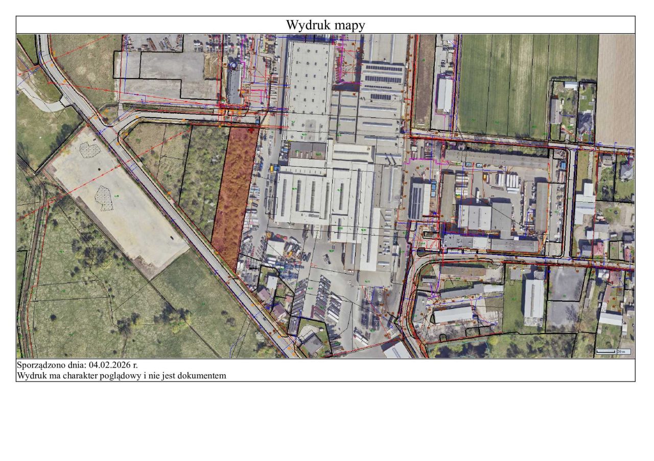 Działka inwestycyjna Wieluń, ul. Fabryczna. Zdjęcie 1