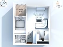 Mieszkanie 2-pokojowe Olsztyn Zacisze, ul. Srebrna. Zdjęcie 4