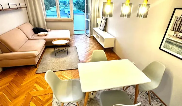 Mieszkanie 2-pokojowe Warszawa Saska Kępa, pl. Przymierza