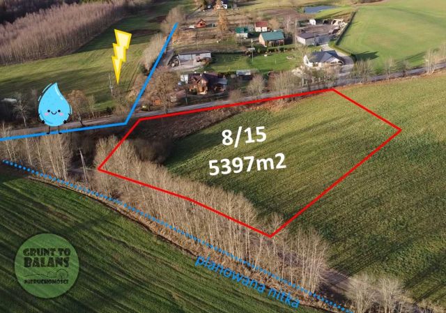 Działka rolno-budowlana Jasiowa Huta. Zdjęcie 1