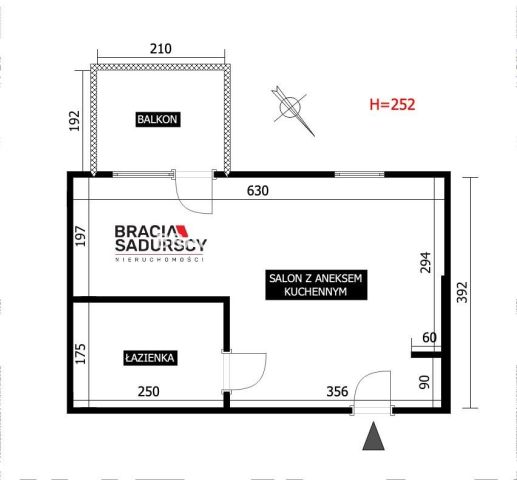 Mieszkanie 1-pokojowe Kraków, ul. Podłęska. Zdjęcie 24