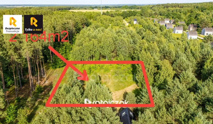 Działka budowlana Sasino, ul. Stara Cegielnia