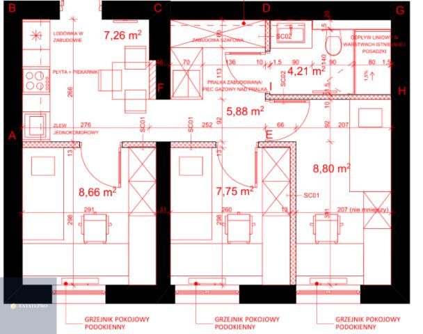Mieszkanie 3-pokojowe Katowice, ul. Gliwicka. Zdjęcie 6