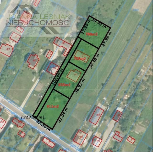 Działka budowlana Kwaśniów Dolny, ul. Cieślińska. Zdjęcie 6