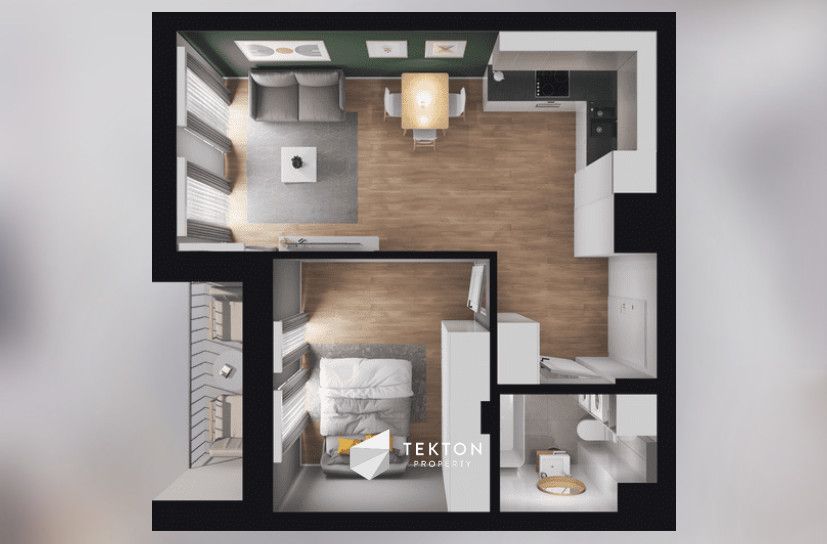 Mieszkanie 2-pokojowe Pruszków Żbików. Zdjęcie 1