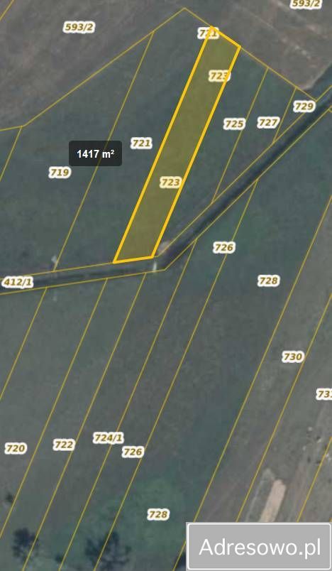 Działka rolno-budowlana Strych. Zdjęcie 5