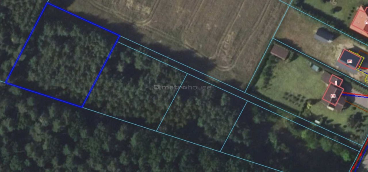 Działka budowlana Zalesie Borowe. Zdjęcie 5