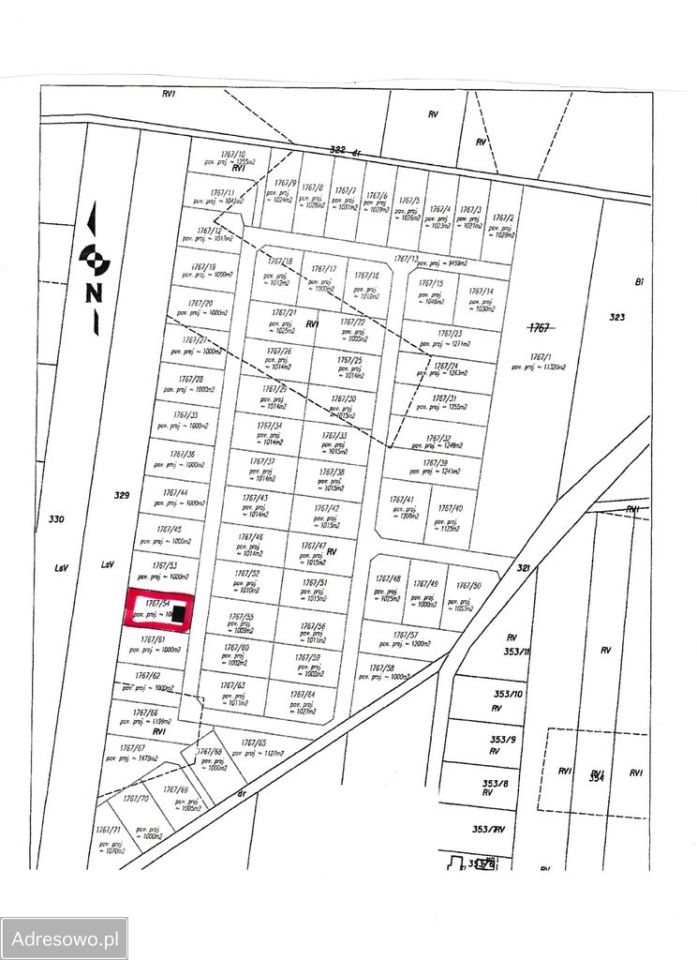 Działka budowlana Grzymalin