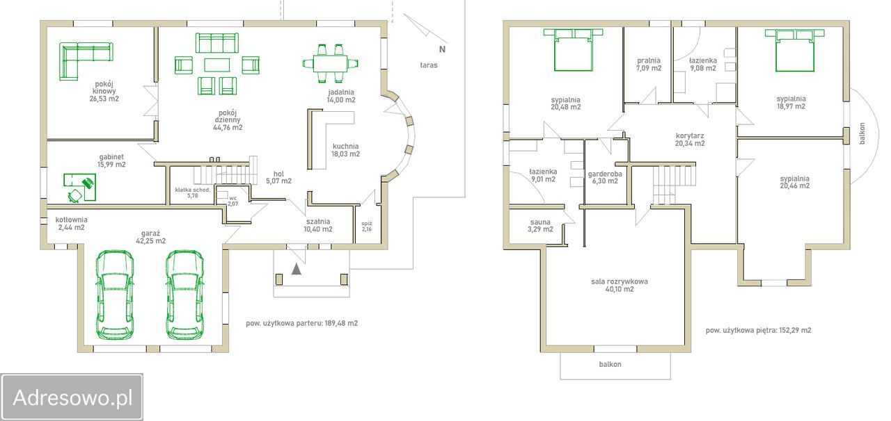 dom wolnostojący, 7 pokoi Warszawa Anin, ul. Bylicowa. Zdjęcie 3