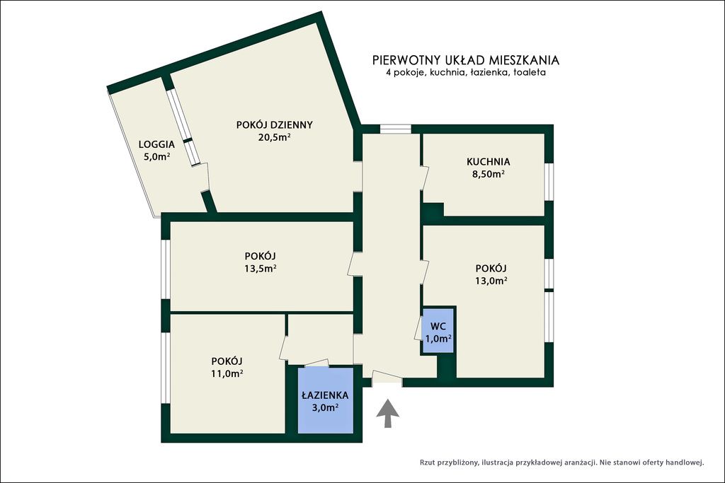 Mieszkanie 6-pokojowe Warszawa Bemowo, ul. Sosnowiecka. Zdjęcie 8