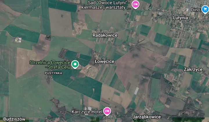 Działka budowlana Łowęcice