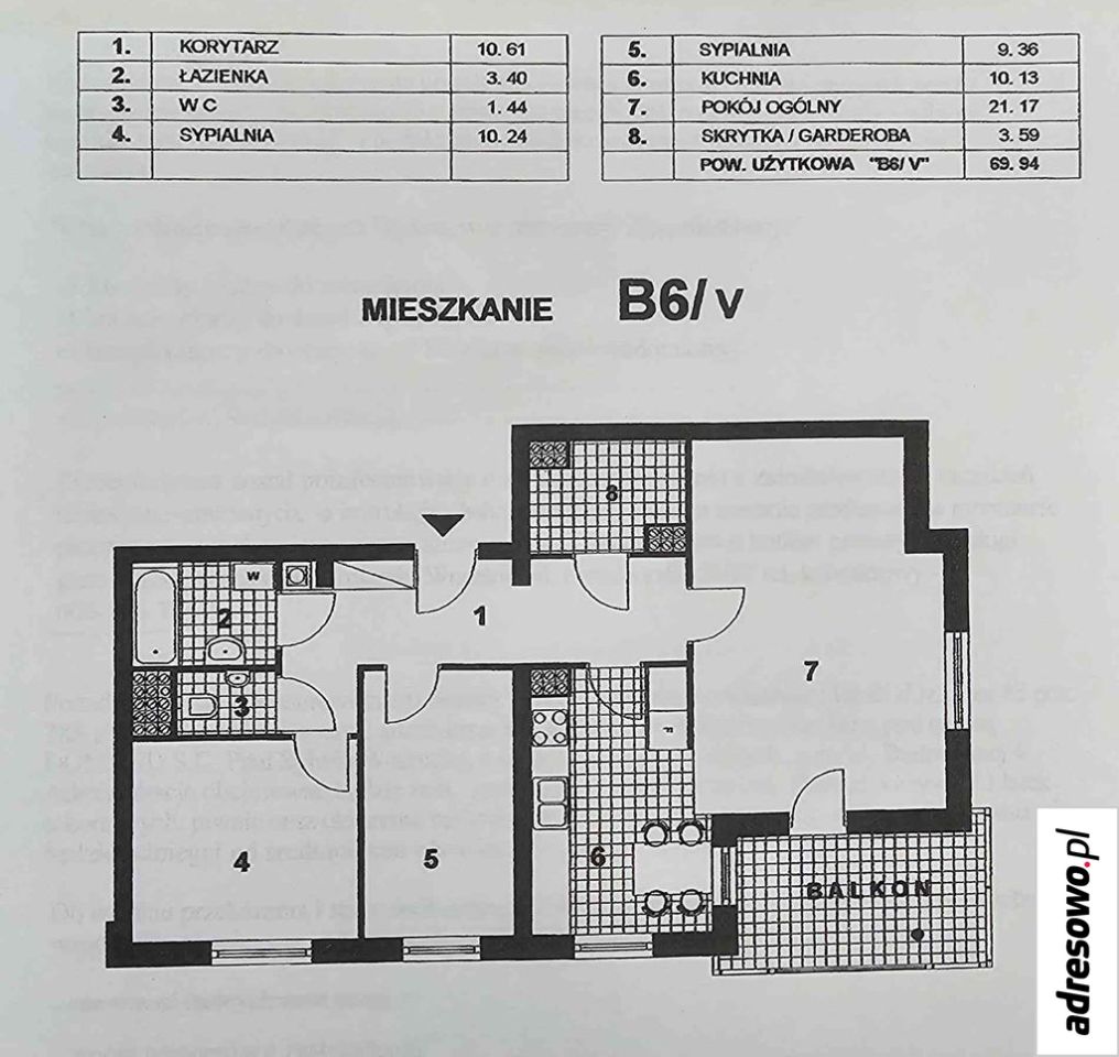 Mieszkanie 3-pokojowe Września, ul. gen. Tadeusza Kutrzeby. Zdjęcie 18