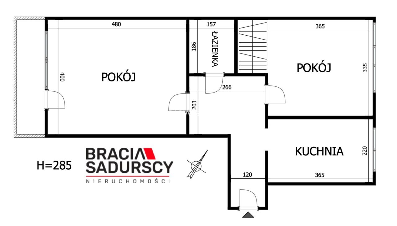 Mieszkanie 2-pokojowe Kraków Grzegórzki, ul. Sadowa. Zdjęcie 15