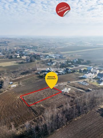 Działka budowlana Biórków Wielki. Zdjęcie 1