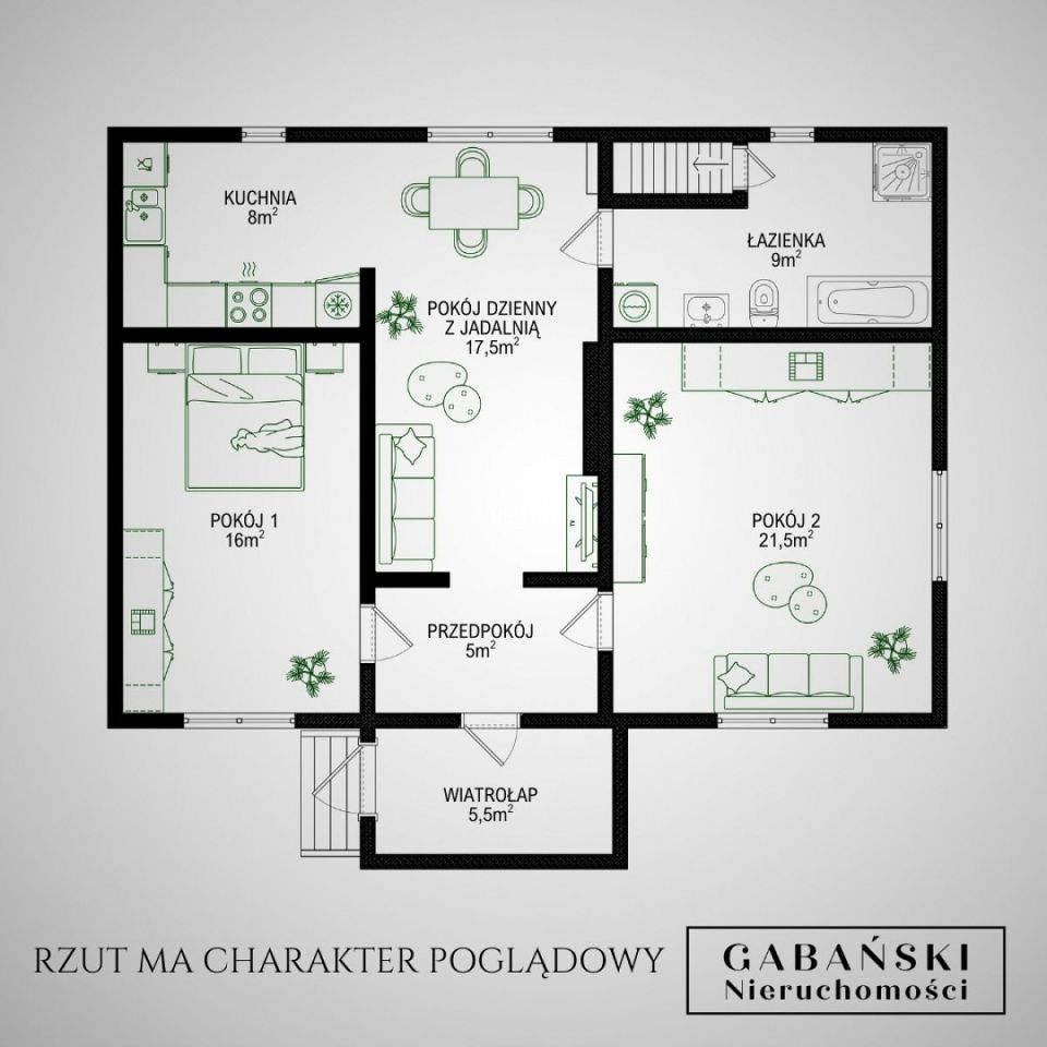 dom wolnostojący, 4 pokoje Niwka. Zdjęcie 16