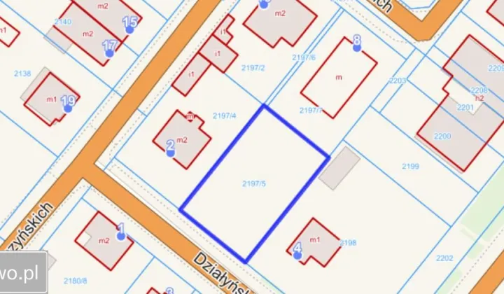 Działka budowlana Środa Wielkopolska, ul. Działyńskich