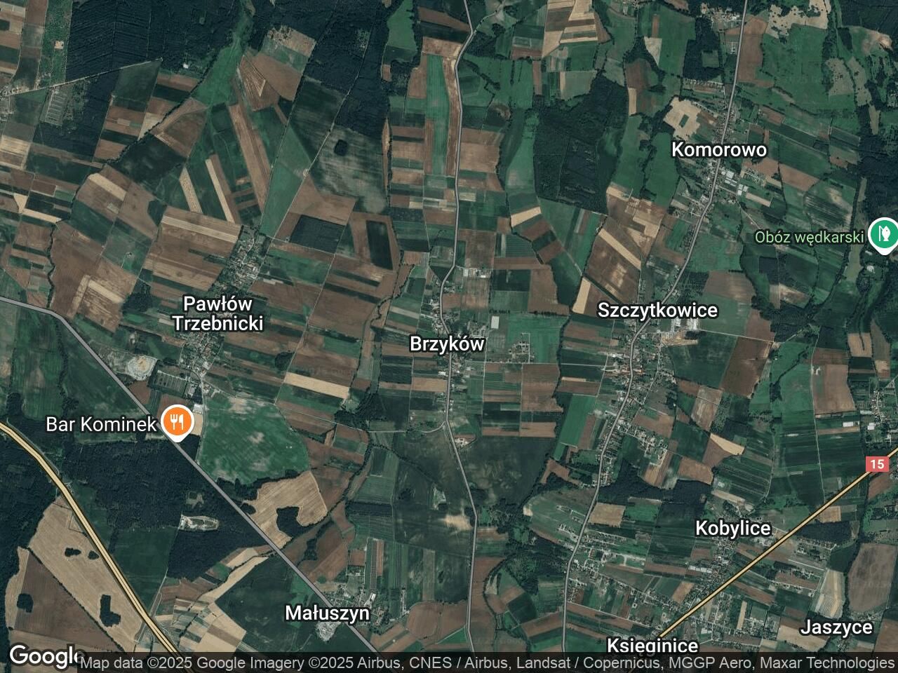 Działka budowlana Brzyków