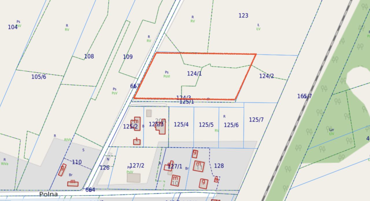 Działka budowlana Ruda-Huta, ul. Polna. Zdjęcie 2