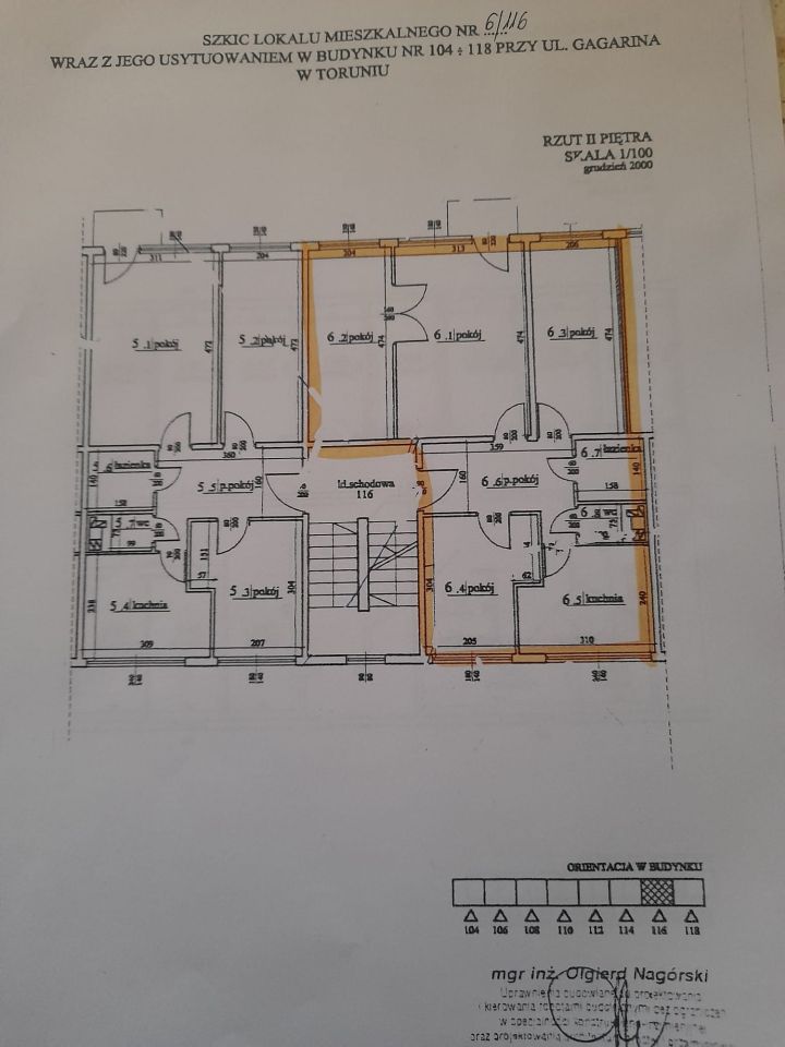 Mieszkanie 3-pokojowe Toruń Bielany, ul. Jurija Gagarina. Zdjęcie 9