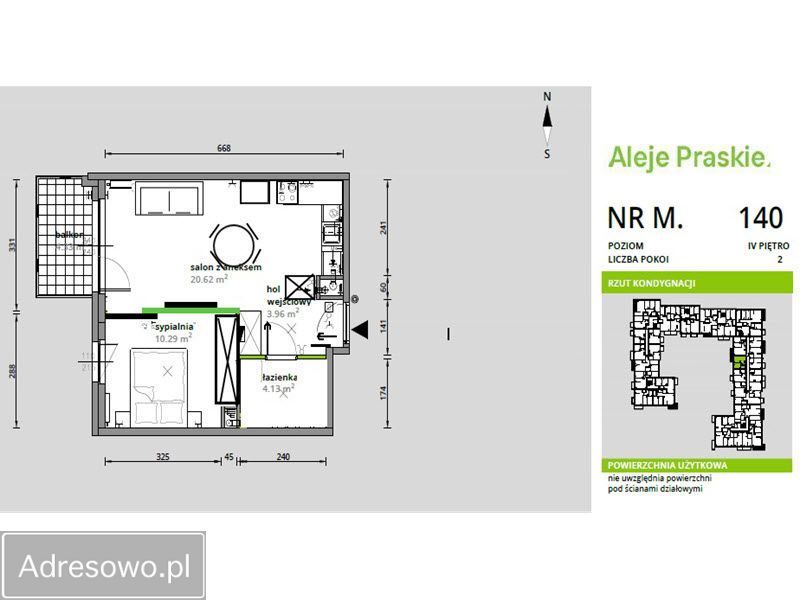 Mieszkanie 2-pokojowe Warszawa Grochów, ul. Siennicka. Zdjęcie 18