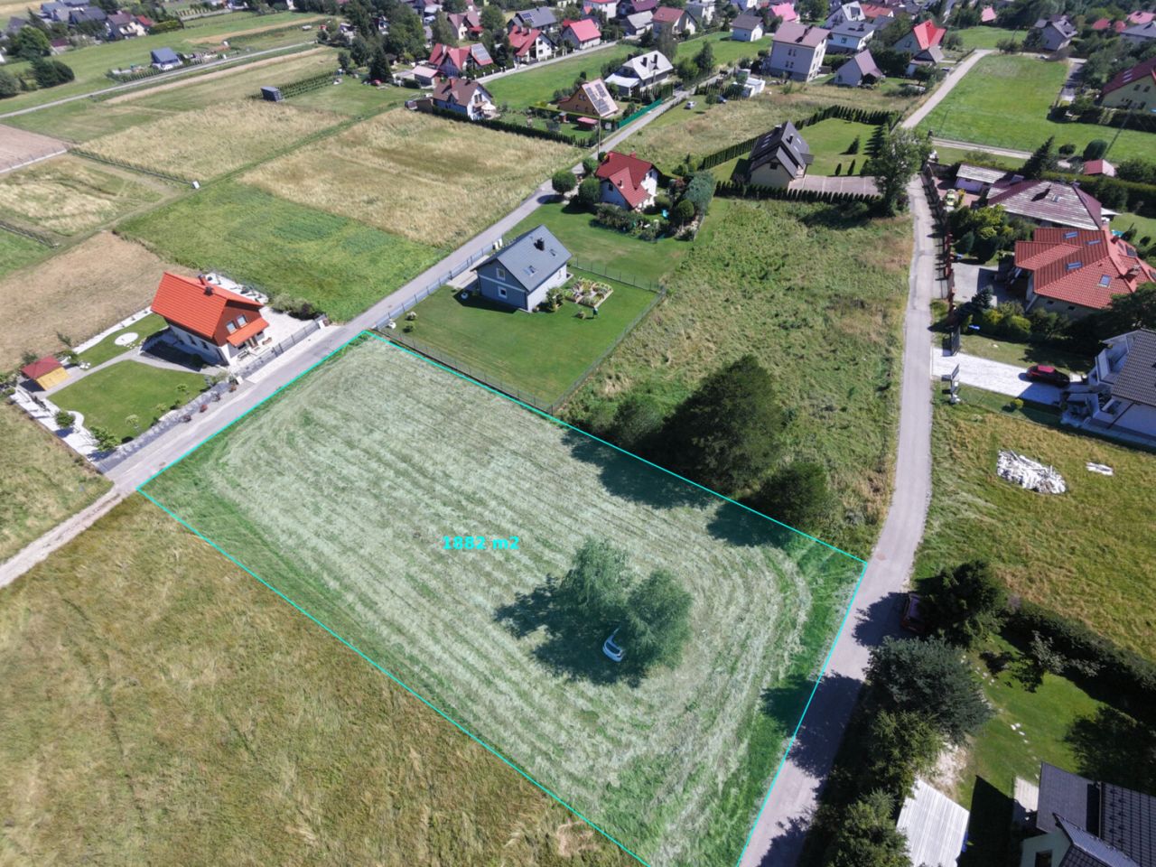 Działka budowlana Słotwina, boczna. Zdjęcie 8