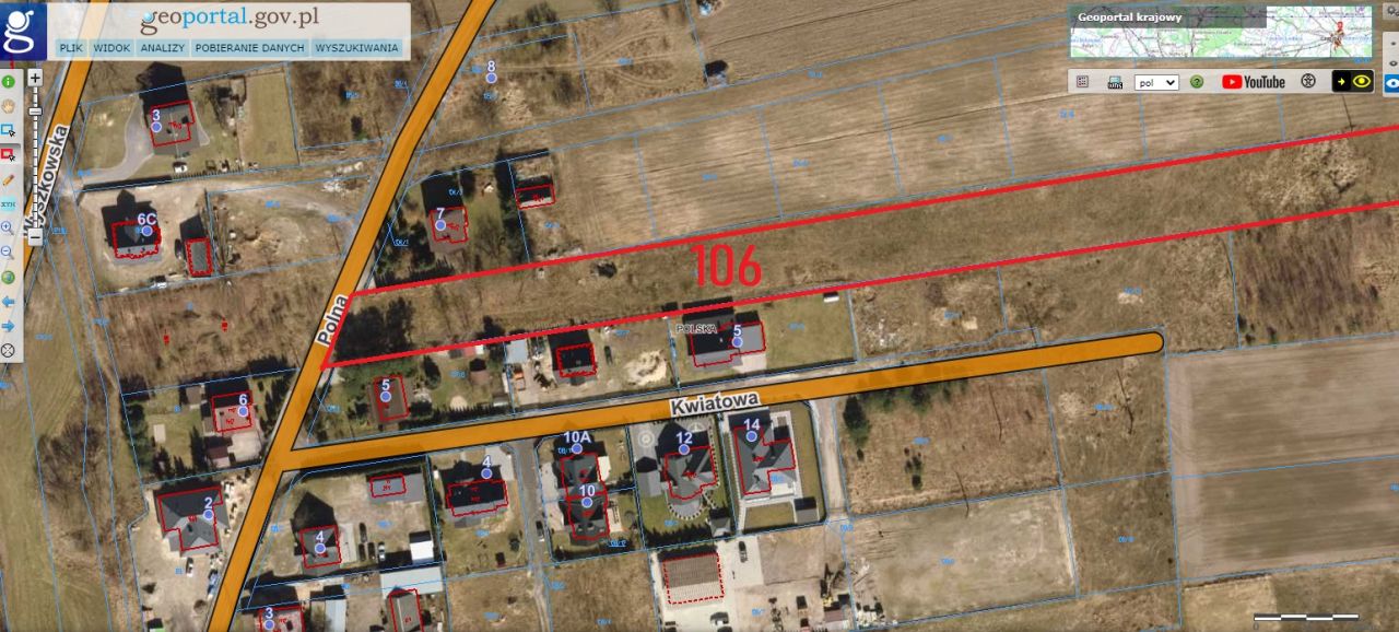 Działka budowlana Natalin, ul. Polna. Zdjęcie 2