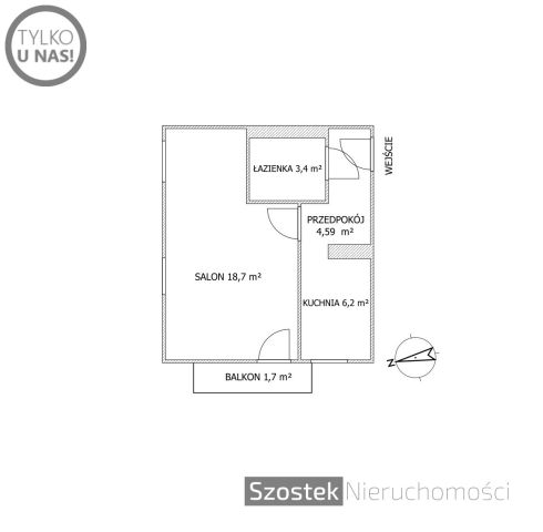 Mieszkanie 1-pokojowe Kraków Krowodrza, ul. Mazowiecka. Zdjęcie 14