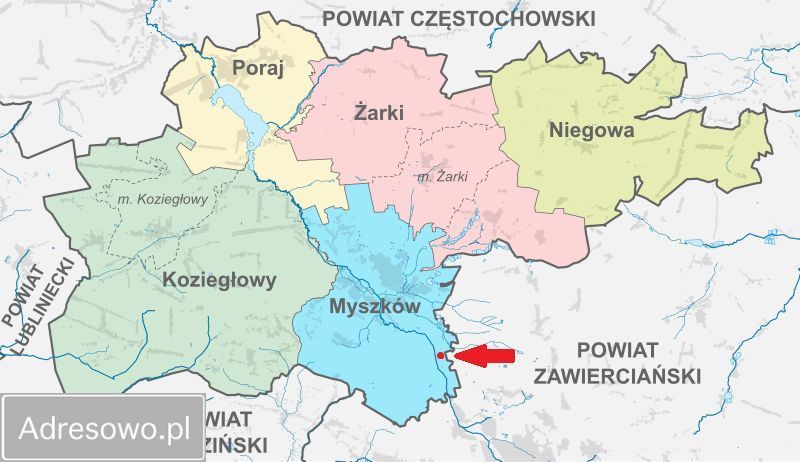 Działka budowlana Myszków, ul. Nierada. Zdjęcie 5