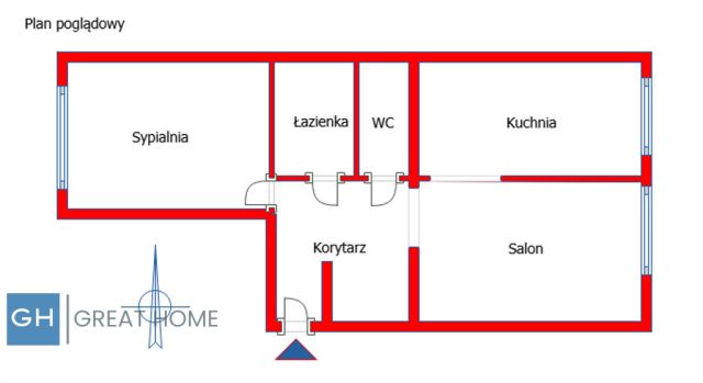 Mieszkanie 2-pokojowe Warszawa Żoliborz, ul. Śmiała. Zdjęcie 14