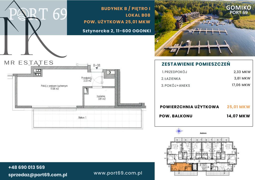 Mieszkanie 1-pokojowe Ogonki, ul. Sztynorcka. Zdjęcie 25