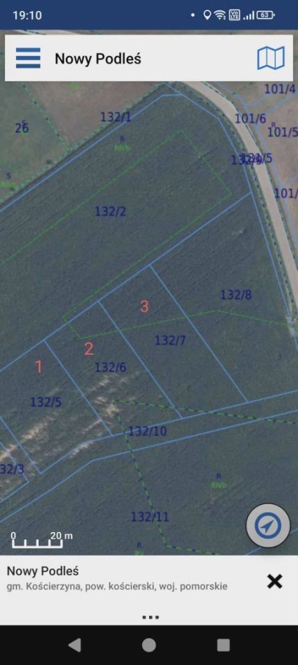 Działka budowlana Nowy Podleś