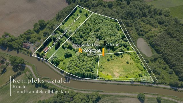 Działka budowlana Krasin. Zdjęcie 1