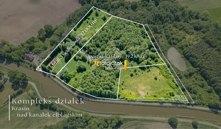 Działka budowlana Krasin