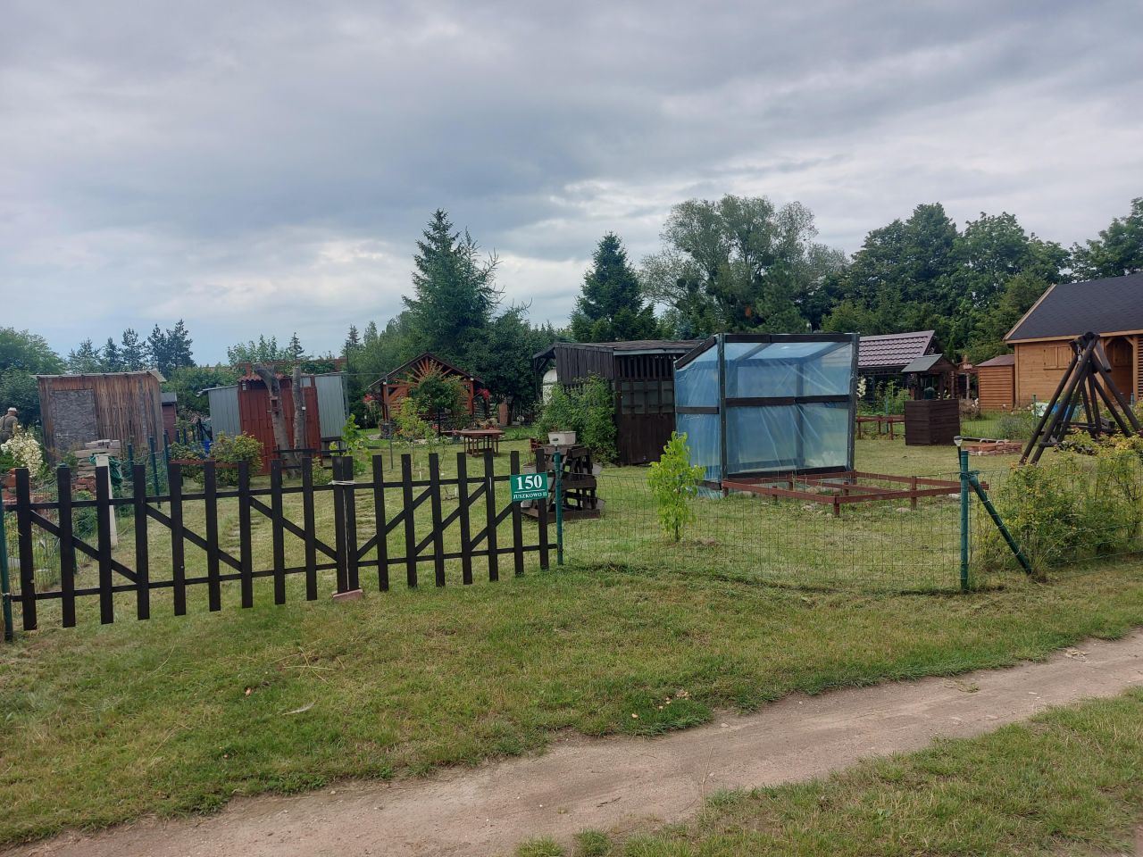 Działka rekreacyjna Juszkowo, ul. Działkowa